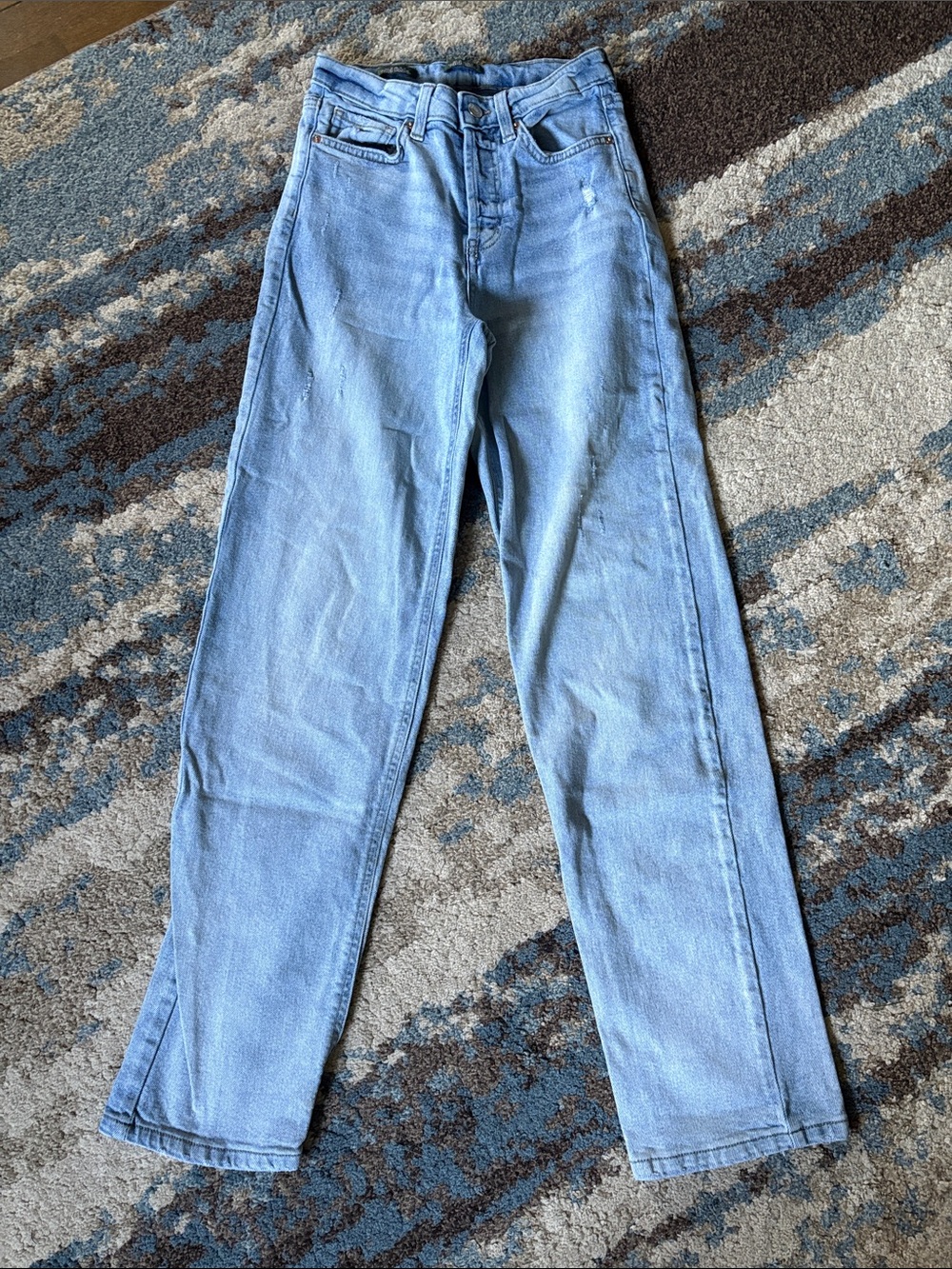 wild fable Light Blue Straight Leg Jeans